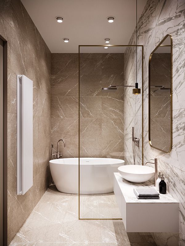 What are 5 ways to make your bathroom look bigger?