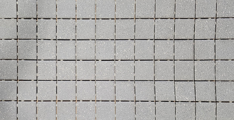 Storm Gray Square Mosaic Tile 0A06 - Ceramic Wall & Backsplash