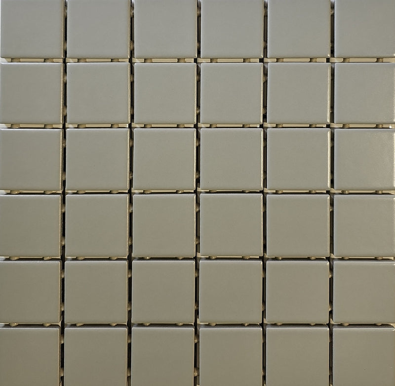 Light Smoke 2x2 Square Mosaic Tile – 0D42 | 10 sq ft (10 Sheets) – $2.99/sq ft