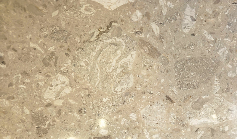 Beige Marble Shower Jamb – Natural Stone Trim for Shower Doors