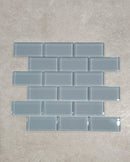 Ashgrey Gloss High-End Glass Mosaic [ES13] – $1.49/sq ft