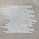 Ice Strip High-End Glass Mosaic – $0.99/sq ft