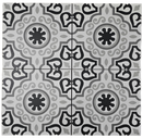 Crystal Black Matte Ceramic Tile – ME25 | 12" x 12" | $2.99 sq ft