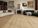 Arctic Oak waterproof hybrid flooring installed in living room