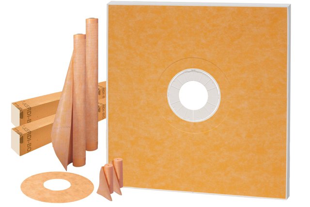 Schluter KERDI-SHOWER-KIT 72" X 72" NO DRAIN