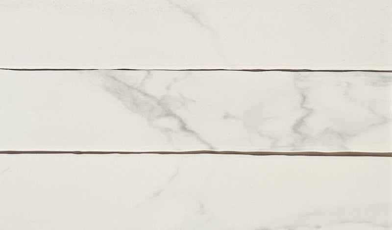 White Veil Subway Tile [CAT75300] – 3"x12" Ceramic Wall Tile for Kitchen & Bathroom Backsplash