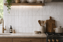 3"x12" White Veil Handcrafted Subway Tile [CAT75300] – Ceramic Wall Tile for Kitchen & Bathroom Backsplash - $3.49/sq.ft