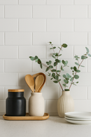 Matte White Subway Tile [SL17] – 3"x6" Ceramic Wall Tile for Kitchen & Bathroom Backsplash