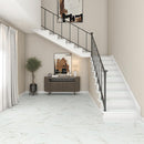 Catania Calacatta Luxury Vinyl Flooring – 12" × 24", 7.5mm, 20 mil | $1.50 per sq.ft.