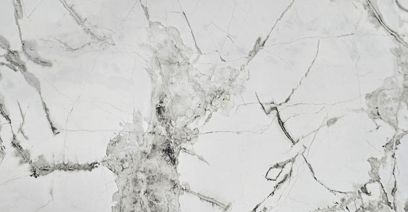 24”x48” Large Format Porcelain Tile – Invisible White Polished – Floor & Wall Tile - $2.89/sq.ft.