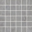 2" x 2" Matte Porcelain Mosaic Tile | MB22 Grigio | 12" x 12" Sheet | Floor & Wall Tile | $2.99 per sq.ft.