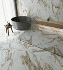 32"x71" Large Format Porcelain Tile – Patagonia Pearl [MTZ801801H] – Marble-Look Floor & Wall Tile – $4.99/sq.ft