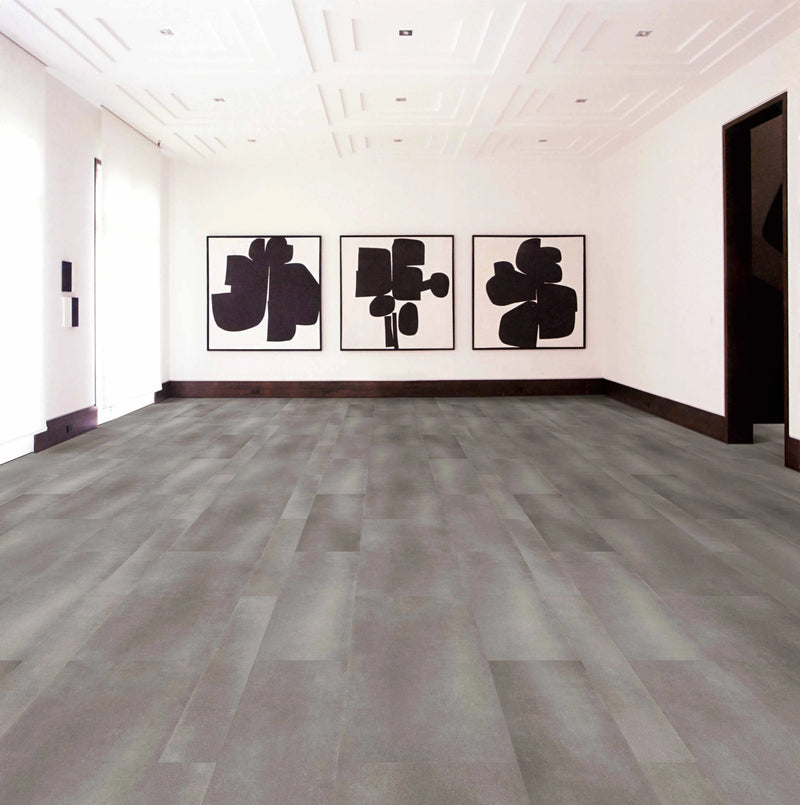 Fuzion Vinyl Tiles Dynamix Grande Nightscape Click Lock Random Width x 36" - $6.62 sq ft