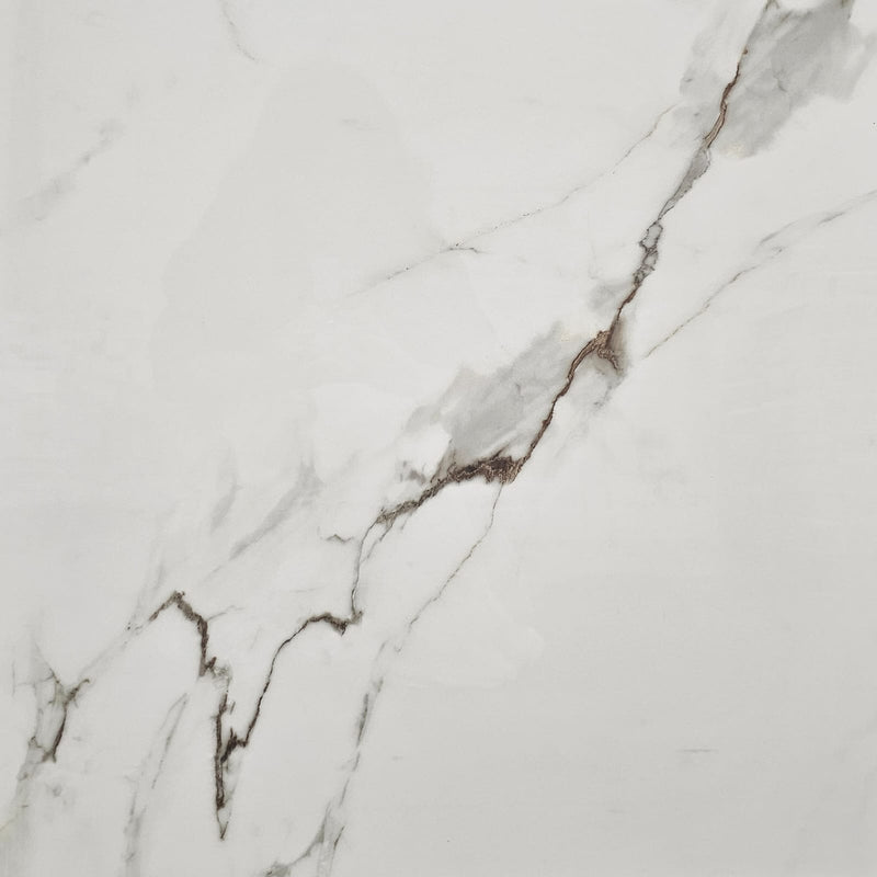 Calacatta Gold 24" x 24" Polished Porcelain Tile – Marble Look – Only $2/Sq Ft