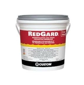 RedGard Waterproofing & Crack Prevention Membrane for Tile & Stone | 1-Gallon & 3.5-Gallon Pails