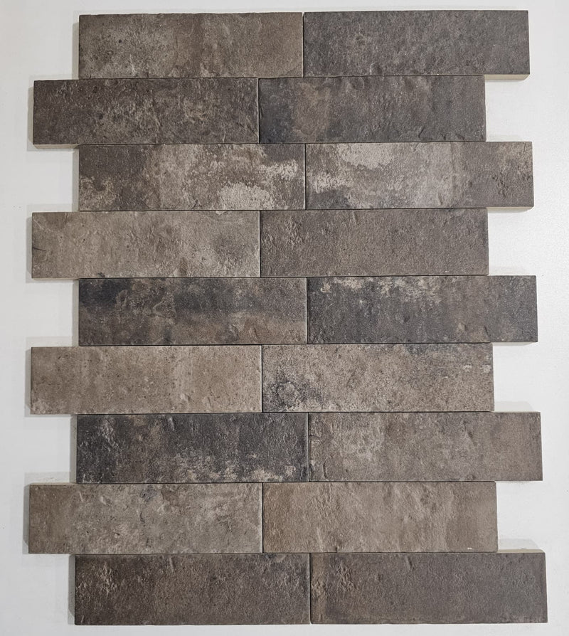 Brick-Style Rustic Red Wall Tile – 48 Pieces, Covers 6.24 sq ft