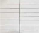 White Subway Tile [STA75300] – 3"x12" Ceramic Wall Tile for Kitchen & Bathroom Backsplash