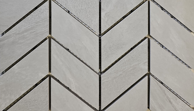 Chevron Porcelain Mosaic Tile – VR10 Maestro | 30 x 30 cm | 7.70 sq ft (10 Pieces)