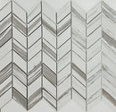 Chevron Porcelain Mosaic Tile – VR14 Stria Composer | 12" x 12" (30 x 30 cm) | 7.70 sq ft (10 Sheets) – $7.99/sq ft