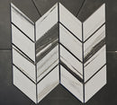 Stria Bravura Chevron Mosaic Tile – VR15 | 12" x 12" | 7.70 sq ft (10 Sheets) | Porcelain | $7.99/sq ft