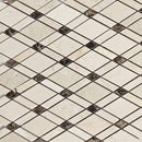 Polished Marble Mosaic Wall Tile –  Crema Diamond Mosaic Tile – $7.99/sq ft