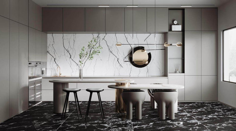 24 x 48 Porcelain Tile – Calacatta Venato