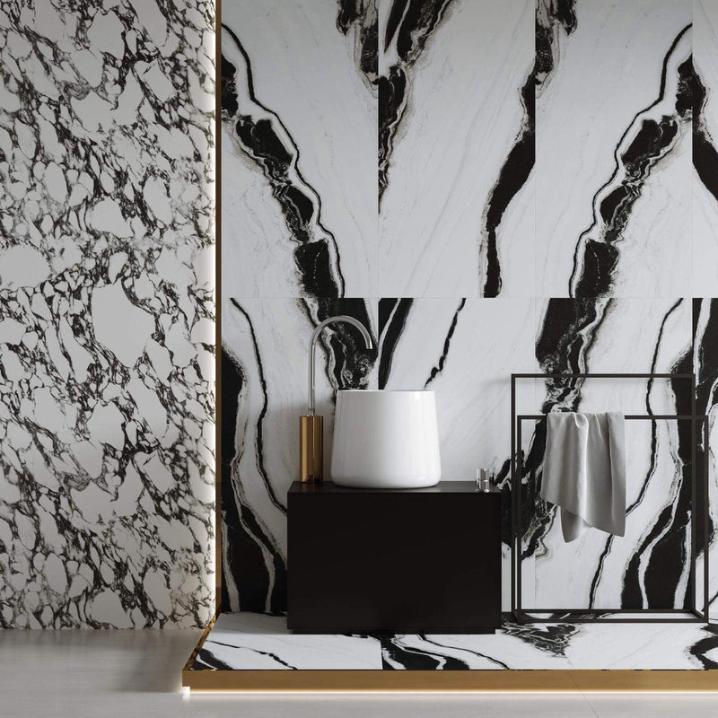 24 x 48 Porcelain Tile – Arabescato White