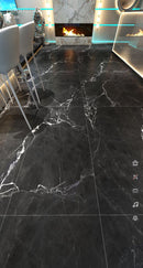 24”x48” Large Format Porcelain Tile – Balance Nero Matte – Floor & Wall Tile - $2.89/sq.ft.
