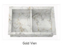 Gold Vein Pre-Formed Shower Niche – Luxury Recessed Shower Shelf