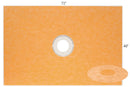 Schluter®-KERDI-SHOWER-T/-TS/-TT Prefabricated sloped 48" x 72" shower tray (Center Outlet Position)