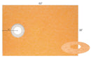 Schluter®-KERDI-SHOWER-T/-TS/-TT Prefabricated sloped 38" x 60" shower tray (Off-center Outlet Position)