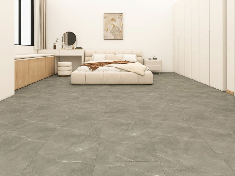 Floors at Work – Aqua-Commercial Tiles Collection – Magnetite Vinyl Tiles