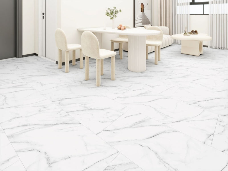 Floors at Work – Aqua-Commercial Tiles Collection – Moonstone Vinyl Tiles