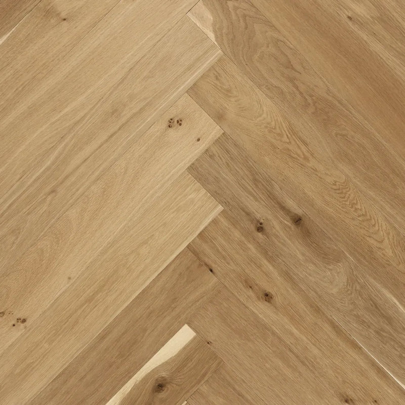 Hardwood/Biyork Engineered Hardwood Nouveau 7 Bespoke Herringbone Cottage Plank 5" - 3/4"