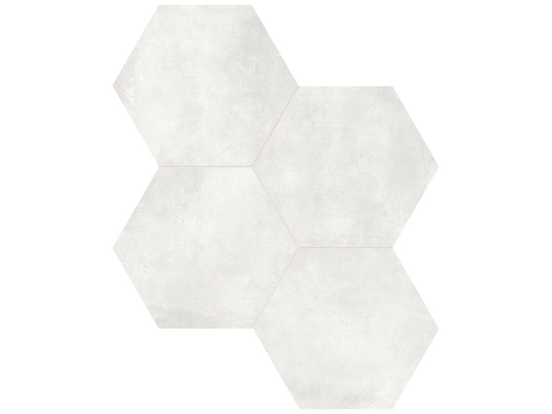 Anatolia Floor Tile Form Ivory Matte 7" x 7-3/4"