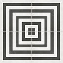 8X8 IN MONOCHROME DECO