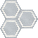 7X8 IN HEXAGON FRAME