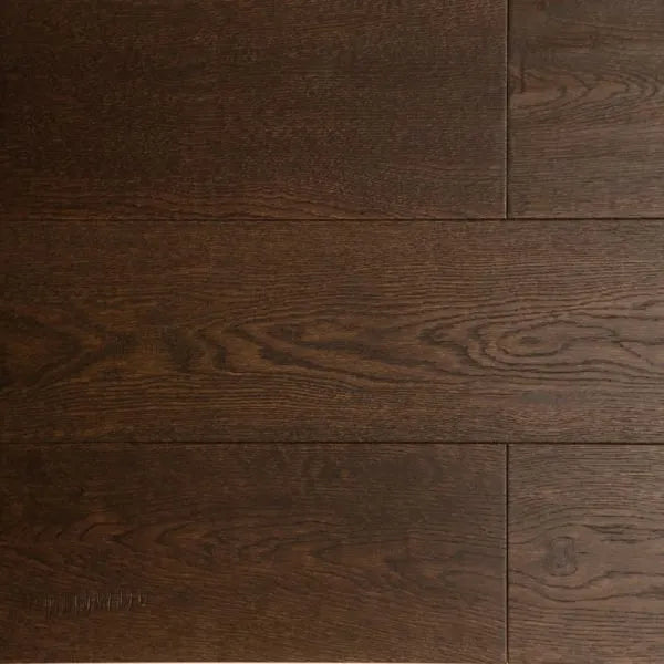 Vidar Flooring's Oak 6" Collection//Engineered Hardwood Black Brown