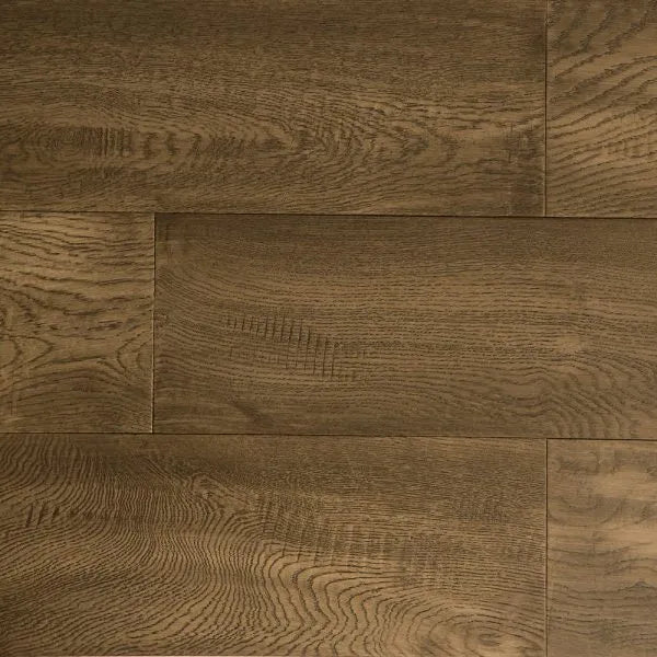 Vidar Flooring's Oak 6" Collection//Engineered Hardwood Smoke Parchment