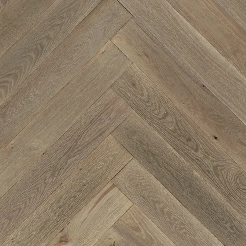 Hardwood/Biyork Engineered Hardwood Nouveau 7 Bespoke Herringbone Lake Promenade 5" - 3/4"